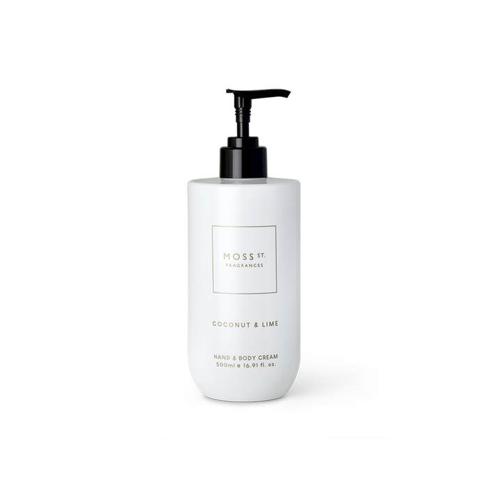 Coconut & Lime Hand & Body Cream 500ml