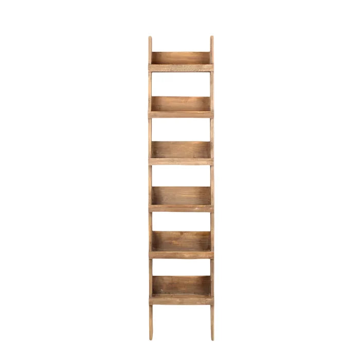 Colmar Leaning Shelf Brown