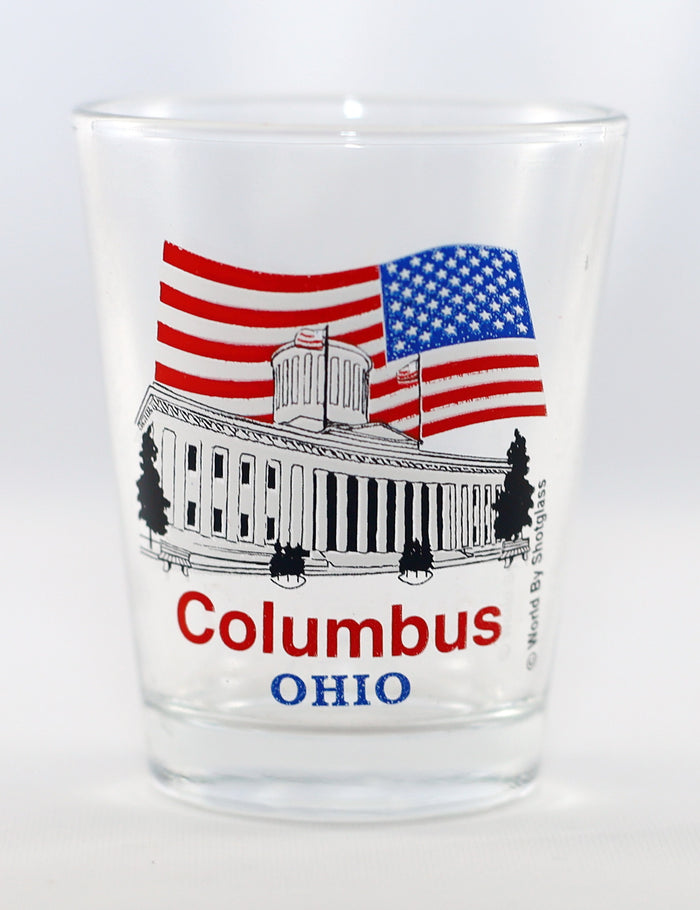 Columbus Ohio State Capitol Shot Glass