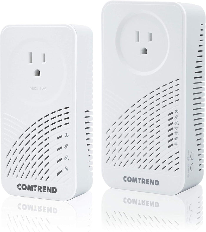 Comtrend PG-9182AC-KIT G.hn Wave 2 2-unit powerline WiFi kit with 2000Mbps PHY and AC1200 dual-band WiFi