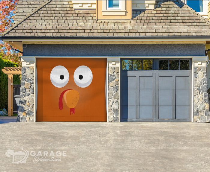 Cooked Turkey | 1-Car Garage Door Cover