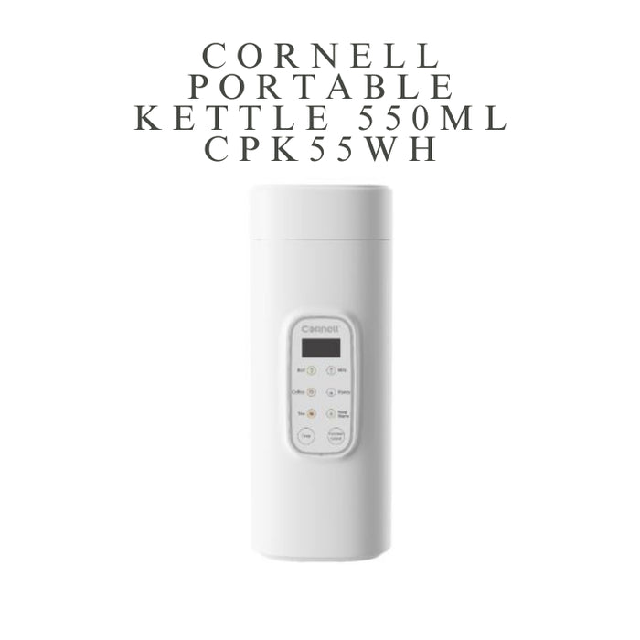 Cornell Portable Kettle 550ml CPK55BK & CPK55WH