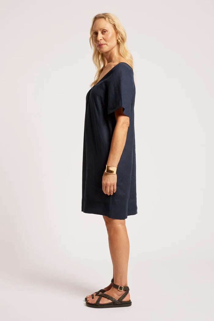 Cove Dress Indigo