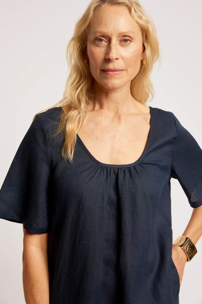 Cove Dress Indigo