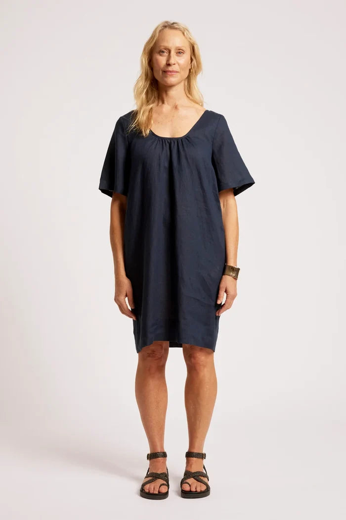 Cove Dress Indigo