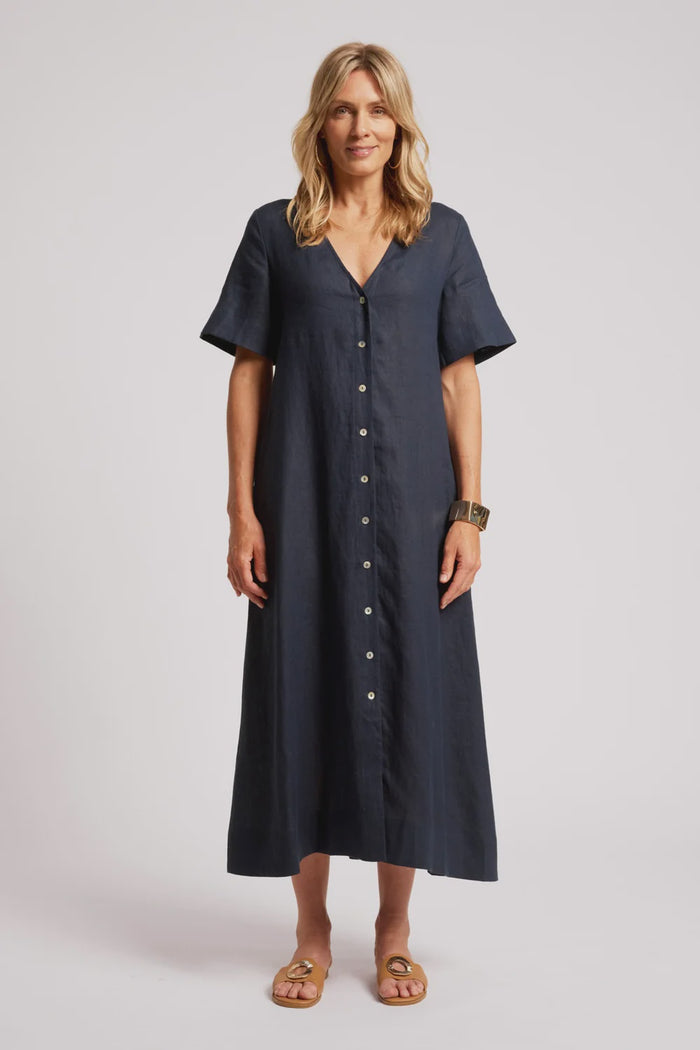 Cove Maxi Dress Indigo
