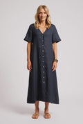 Cove Maxi Dress Indigo