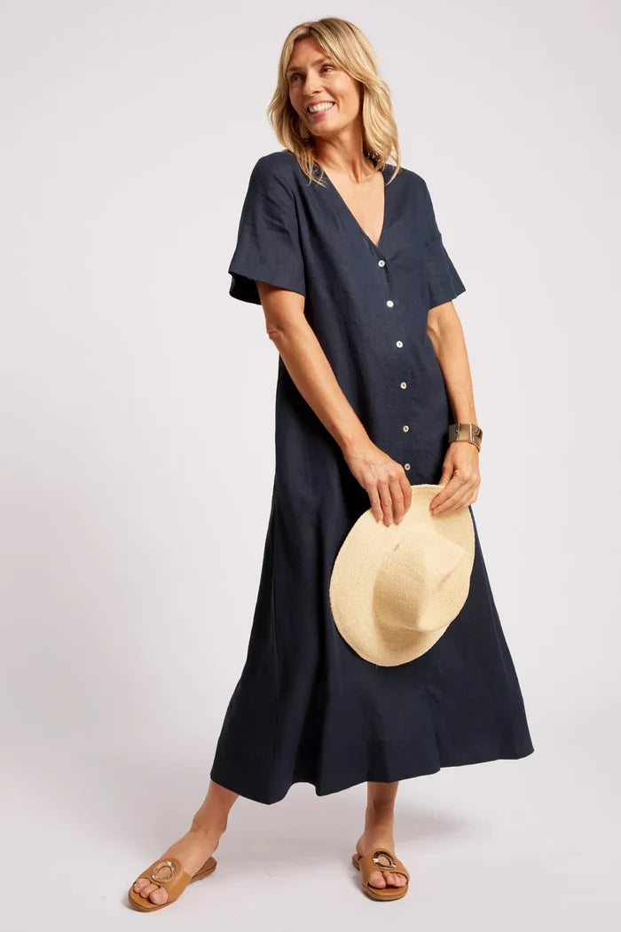 Cove Maxi Dress Indigo