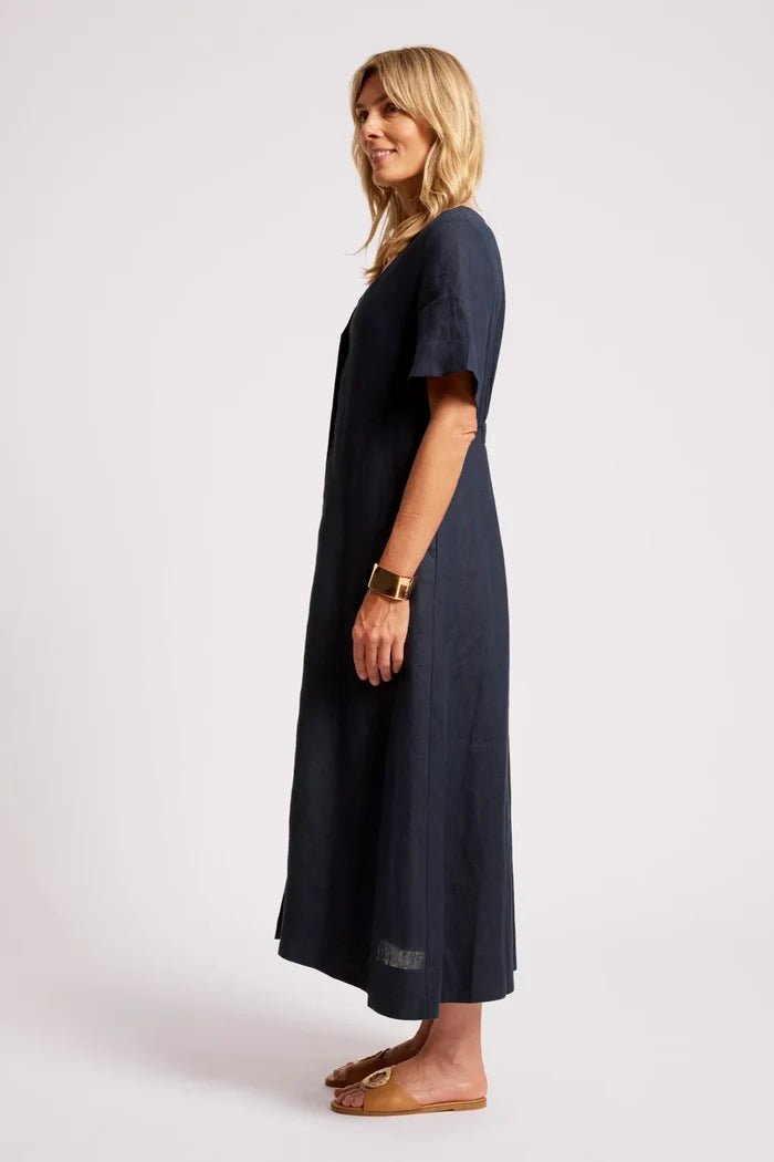 Cove Maxi Dress Indigo