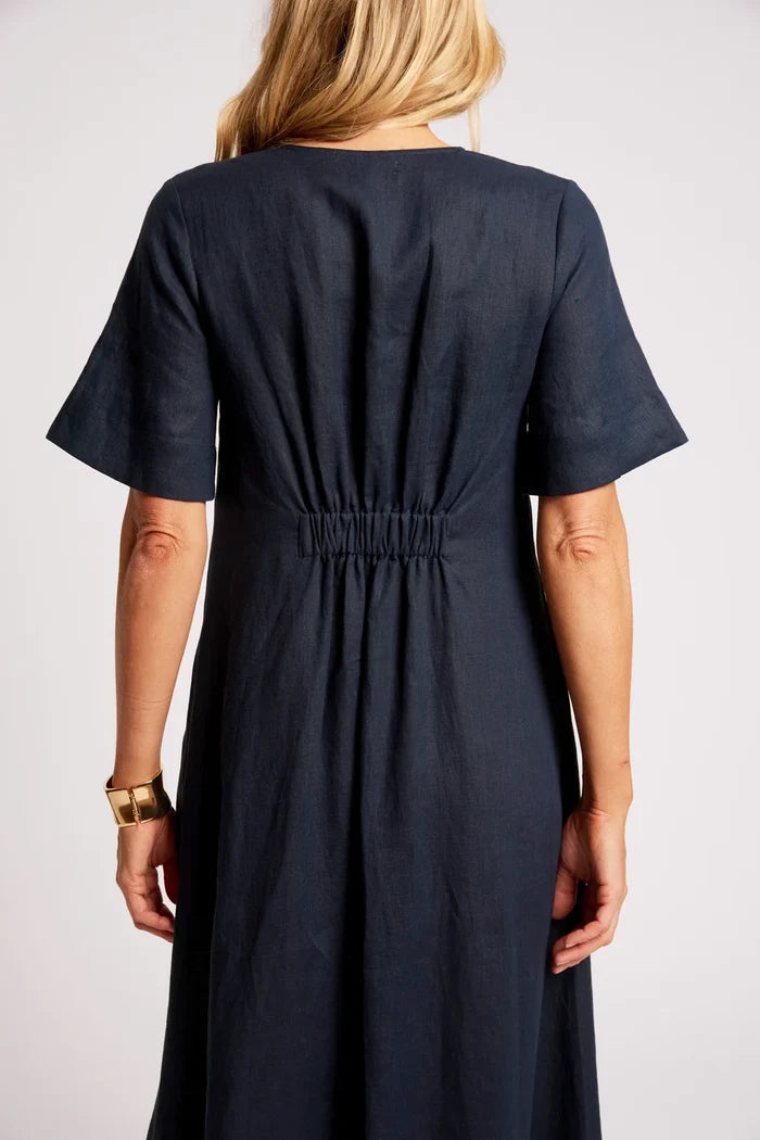 Cove Maxi Dress Indigo
