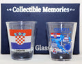 Croatia Souvenir Boxed Shot Glass Set (Set of 2)