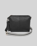 Daisy Stripe Strap Crossbody Bag