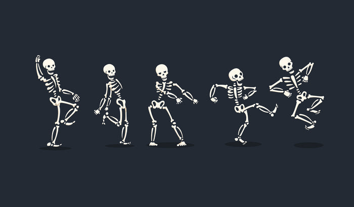 Dancing Skeletons | 2-Car Garage Door Cover
