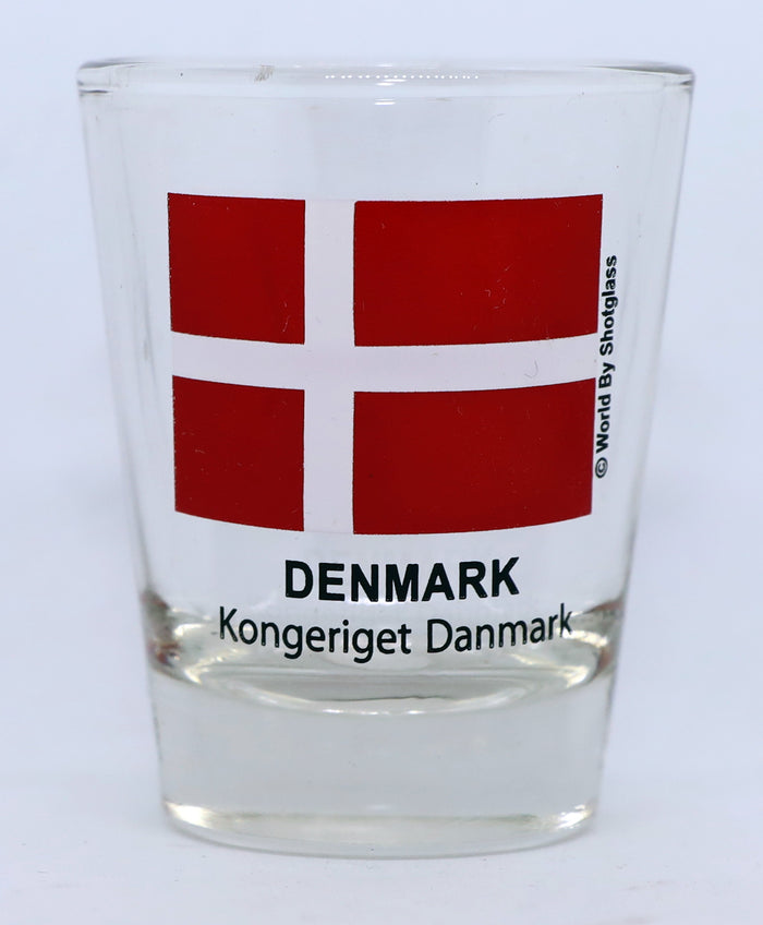 Denmark Souvenir Boxed Shot Glass Set (Set of 2)