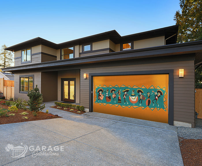 Día de los Muertos | 2-Car Garage Door Cover