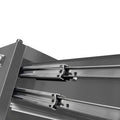 Open tool cabinet drawer showing Viper Tool Storage ball bearing drawer slides