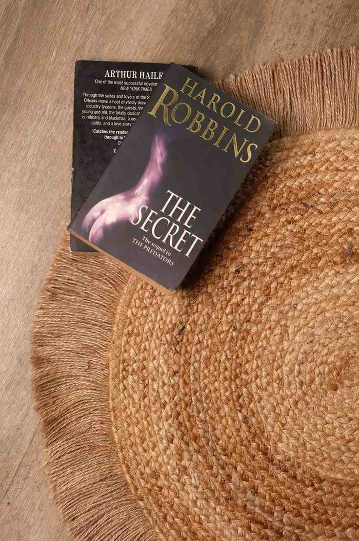 Earthloom – Braided Jute Round Mat
