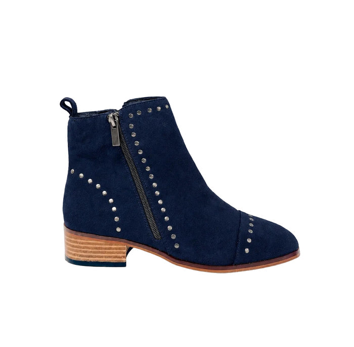 Ella Boot Navy Suede