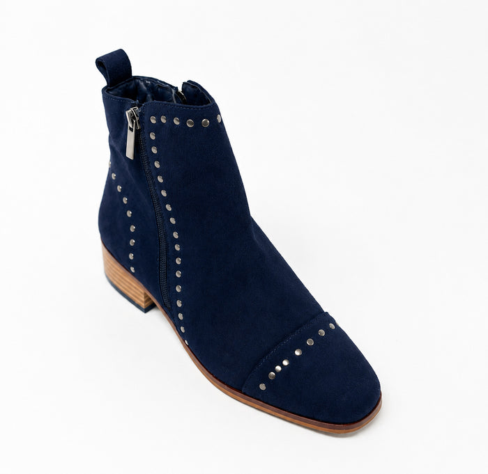 Ella Boot Navy Suede