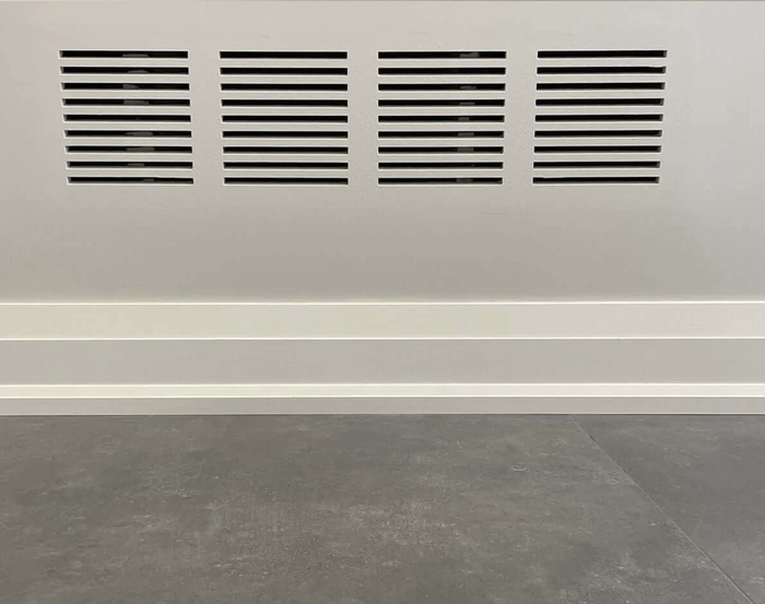 Envisivent Permanent Flush Mount Air Return, 30” x 8” (Duct Opening)/Requires 32" x 10" Drywall Opening