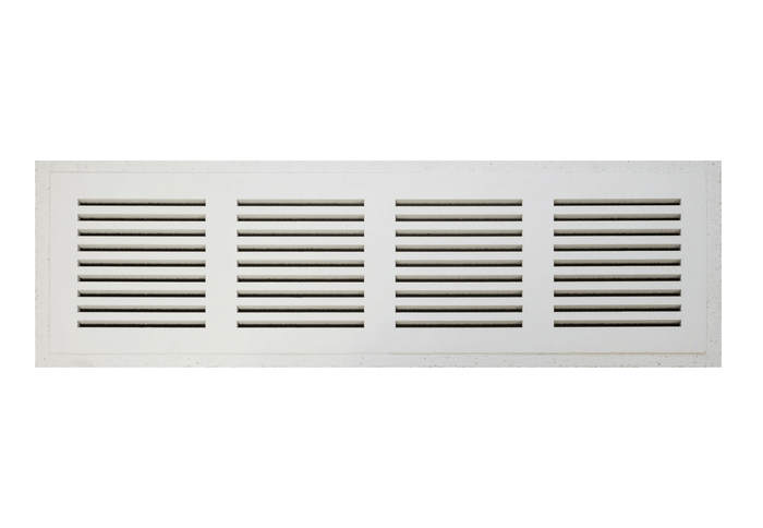 Envisivent Permanent Flush Mount Air Return, 30” x 8” (Duct Opening)/Requires 32" x 10" Drywall Opening