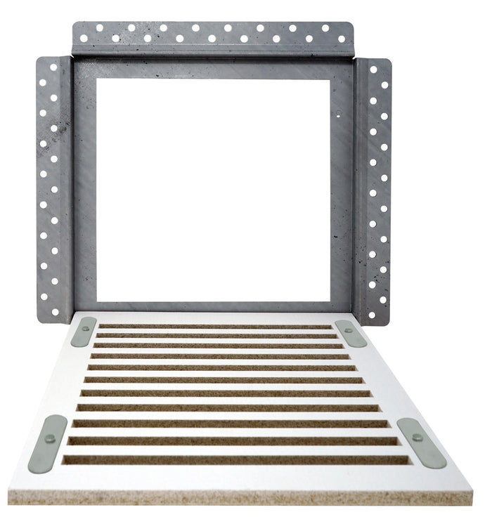Envisivent Removable Flush Mount Air Return Vent 10” x 10” (Drywall Opening)