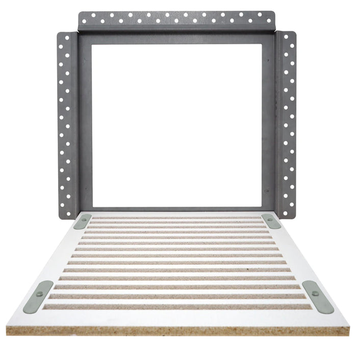 Envisivent Removable Flush Mount Air Return Vent 12” x 12” (Drywall Opening)