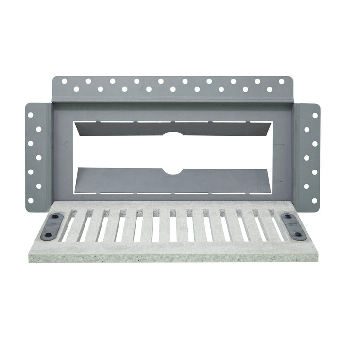 Envisivent Removable Flush Mount Air Supply, 10” x 4” (Duct Opening)/Requires 11" x 5" Drywall Opening