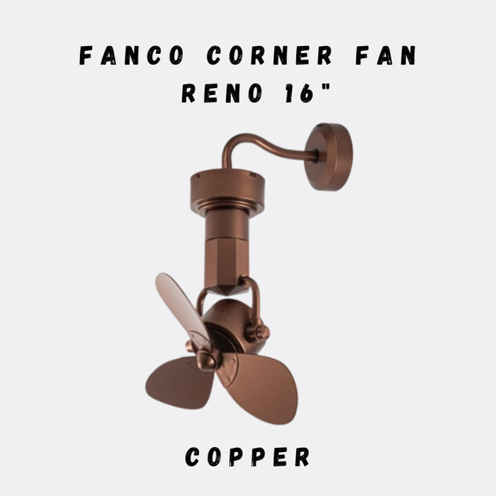 Fanco Reno 16" DC Motor Corner Fan