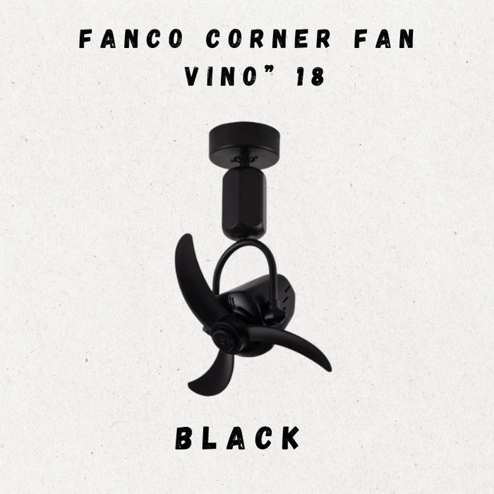 Fanco Vino 18" DC Motor Corner Fan