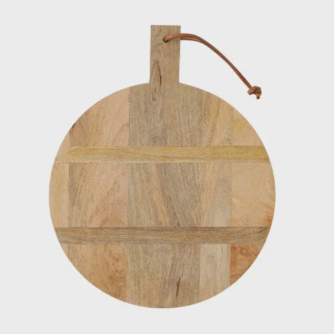 Farmers Round Wood Serving Board 40x50cm