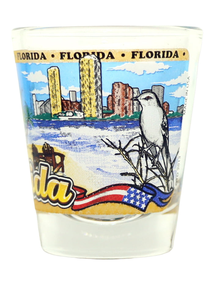 Florida State Wraparound Shot Glass