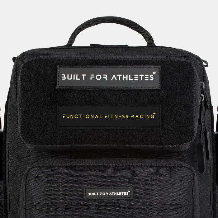 Built for Athletes Patches Black Functional Fitness Racing Patches