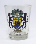 Gabon Coat Of Arms Shot Glass