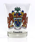 Gambia Coat Of Arms Shot Glass