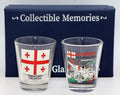 Georgia (Country) Souvenir Boxed Shot Glass Set (Set of 2)