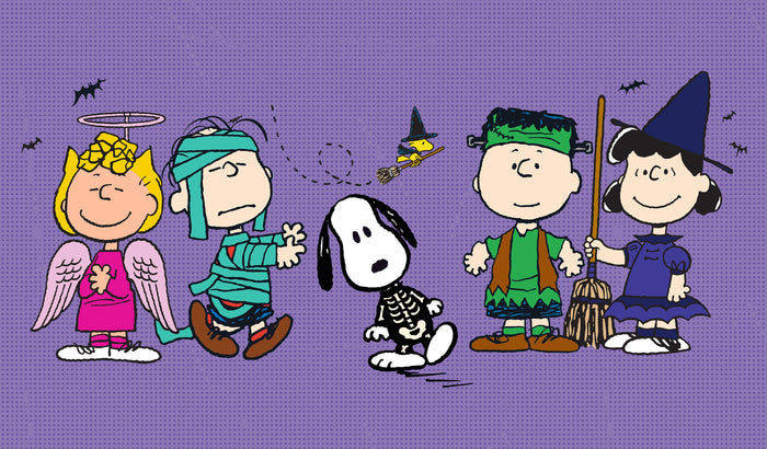 Ghoulin' Around | 2-Car Peanuts® Garage Door Cover