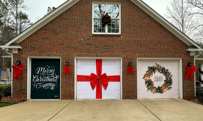 Gift Wrapped | 1-Car Garage Door Cover