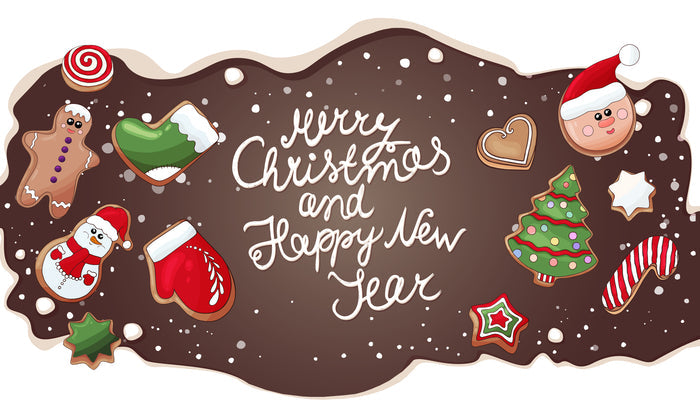 Gingerbread Christmas | 2-Car Garage Door Cover