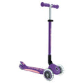 Globber PRIMO FOLD PLUS LIGHTS Scooter V2 - Purple/ Pastel Pink