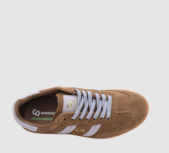 Goodsole 2001 Parallel - Smoke Brown Blue Suede