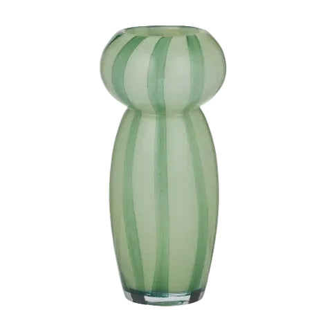 Granger Glass Vase Green