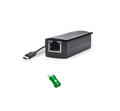 Product Marketing Image of Simply Secured SKU: POEJK-USB-i by Vendor Grid Networking Product Grid 2-in-1 PoE to USB Adapter (802.3af) | Gigabit Ethernet to USB-A & USB-C Power Adapter | POEJK-USB-i