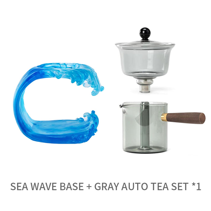 Gray teapot set (without tea cups)
