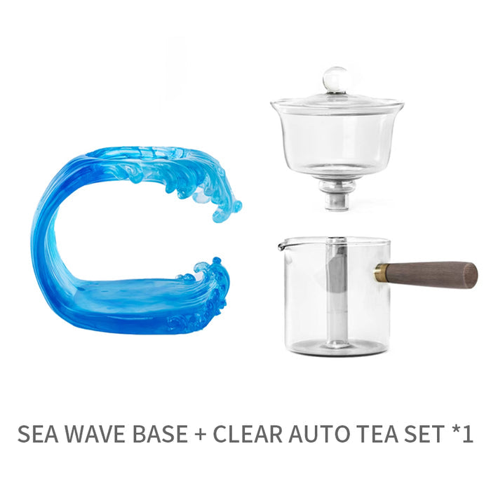 Clear teapot set (without tea cups)