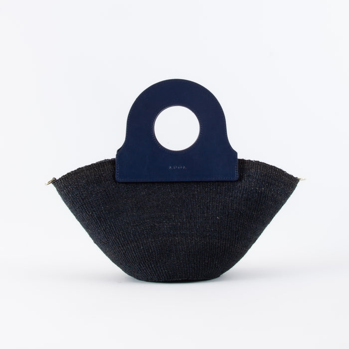 Handheld Basket Black & Navy