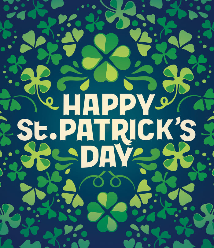 Happy St. Patrick's Day | 1-Car Garage Door Cover