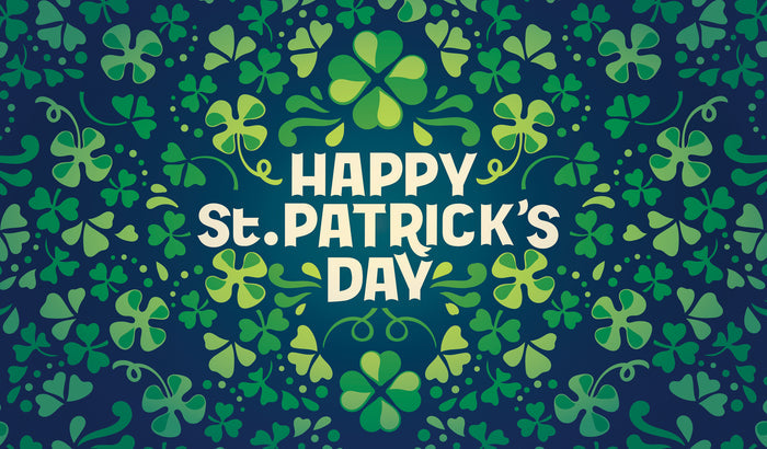 Happy St. Patrick's Day | 2-Car Garage Door Cover