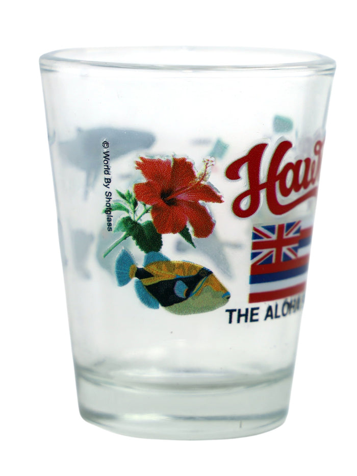 Hawaii The Aloha State All-American Collection Shot Glass
