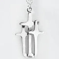Hillestad Triple Cross Necklace